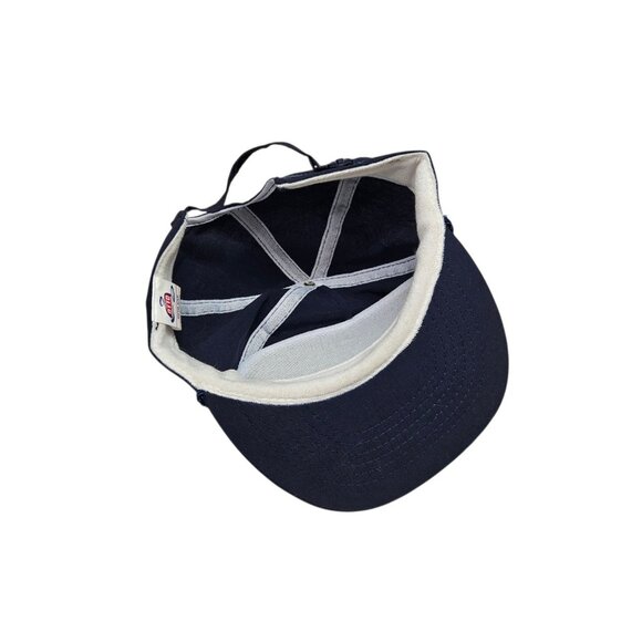 Vintage Coors Rodeo Rope Hat Cap Patch Blue Adjustable Coors Beer Otto Cap - Picture 9 of 11